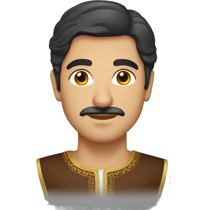 traditional azerbaijani male emoji