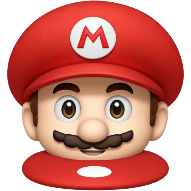GORRA DE SUPER MARIO emoji