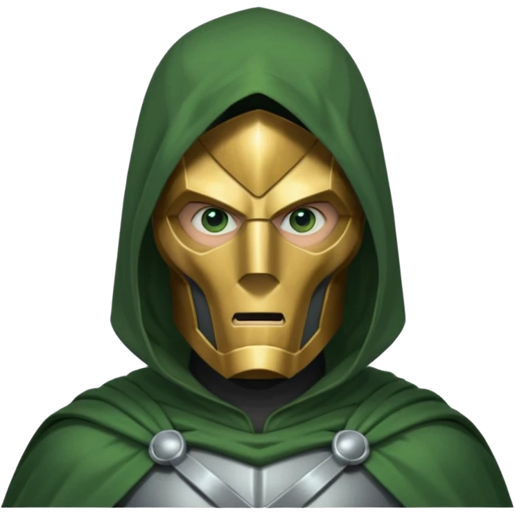 Doctor Doom, villain emoji