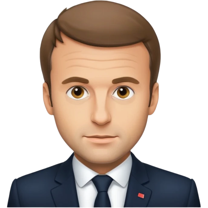 Emmanuel Macron emoji