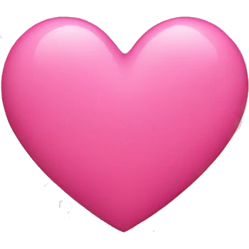 pink heart  emoji