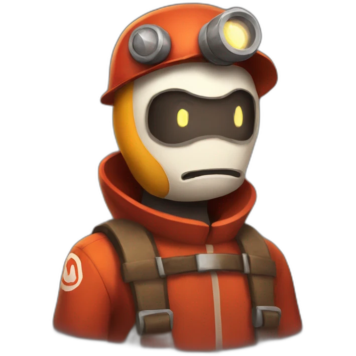 Pyro from Team fortress 2 emoji