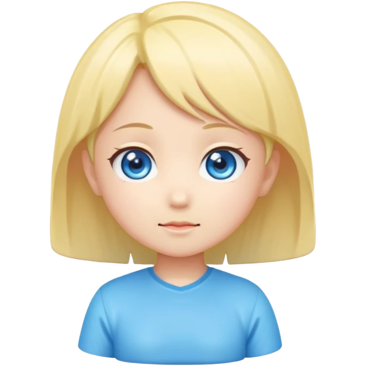 cute anime kawaiii figure icon  emoji