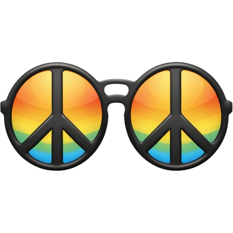 sunglasses emoji with a peace sign combo  emoji