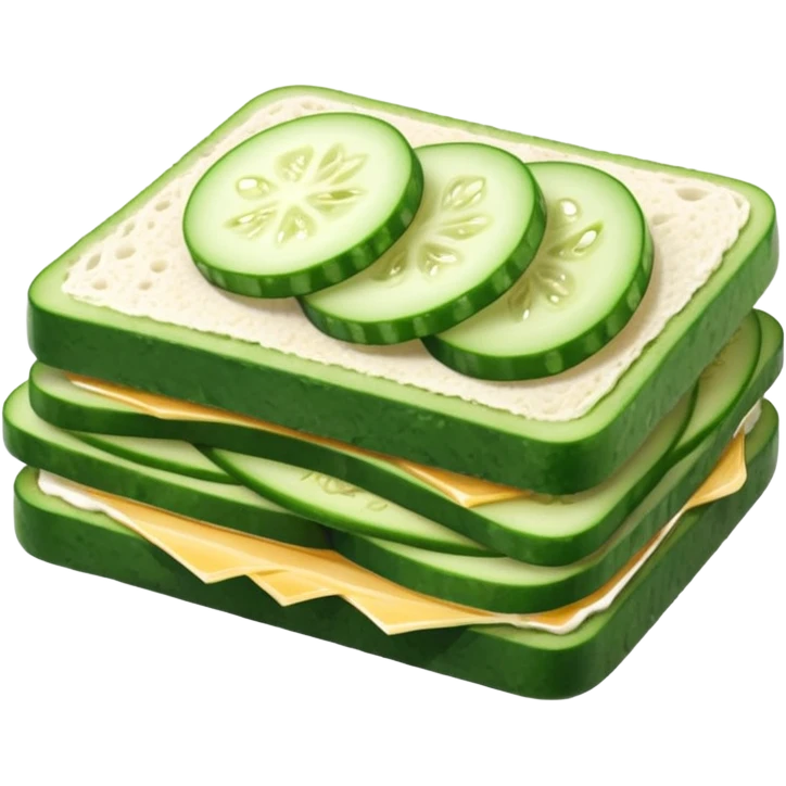 cucumber sandwich emoji