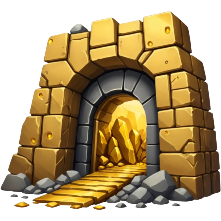 the word "mine" emoji