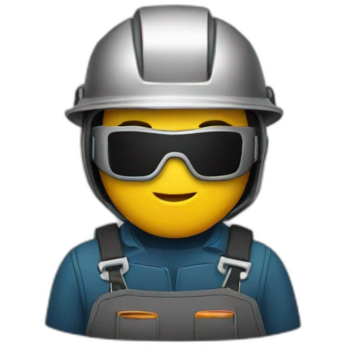 Welding-welder emoji