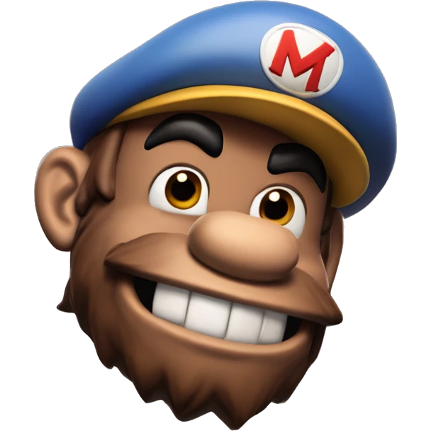 Swedish Mario in Donkey Kong style, oil paint, epic eyes, intricate lips, exquisite pose, beautiful, desirable, logical, Midsommar  emoji
