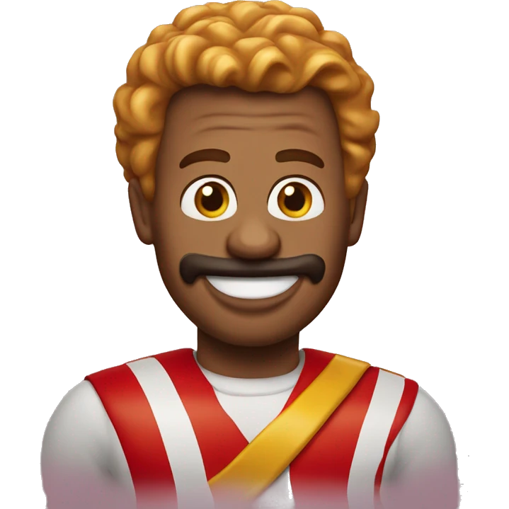 Ronald mcdonalds emoji