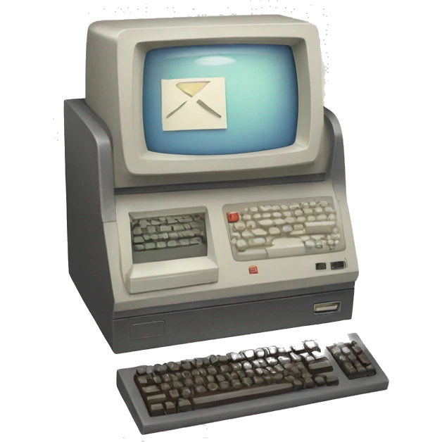sayaka's retro compute emoji