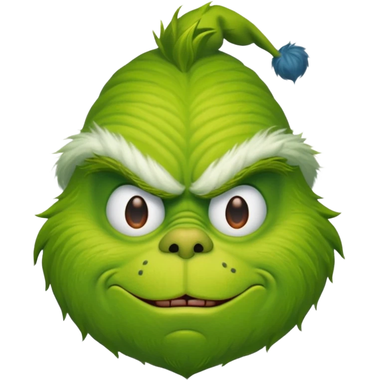 The grinch emoji