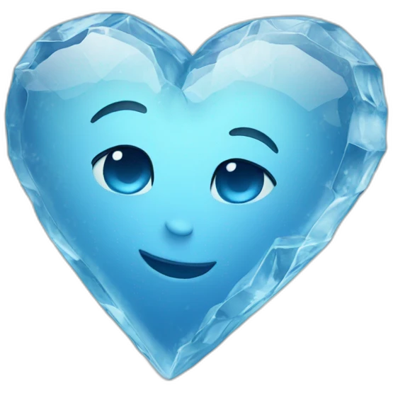 ice heart emoji