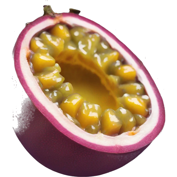 Passion fruit emoji