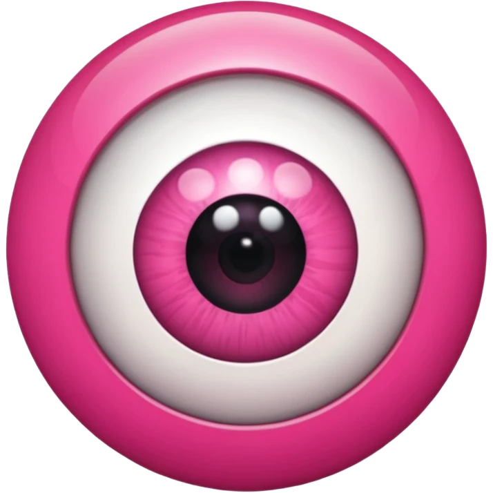 eyeball pink is my new apple emoji