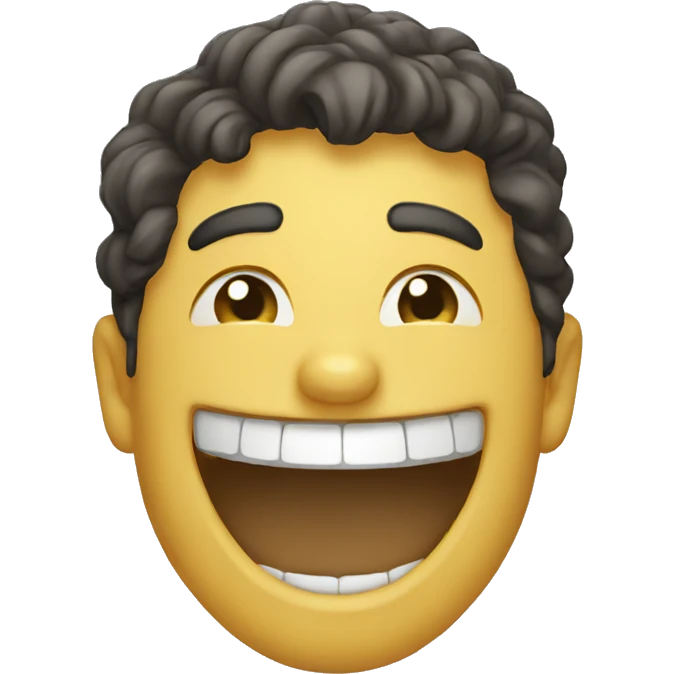 laughing emoji