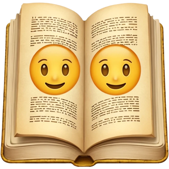 Book with pages stuck together and can’t open the book emoji