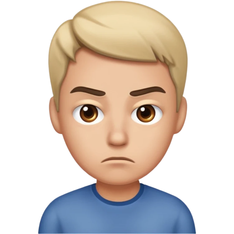 Annoyed face with side eye  emoji