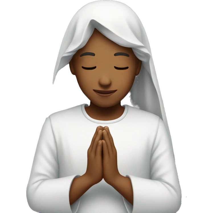 Praying for a miracle  emoji