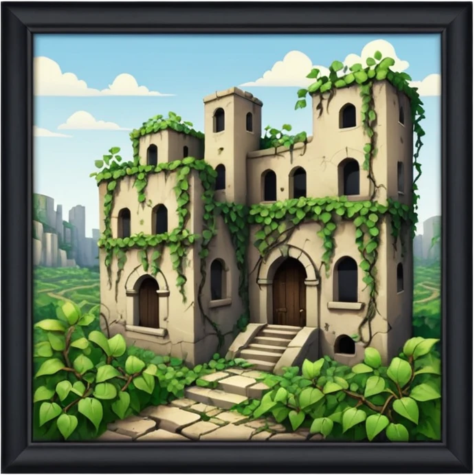 abandoned city emoji