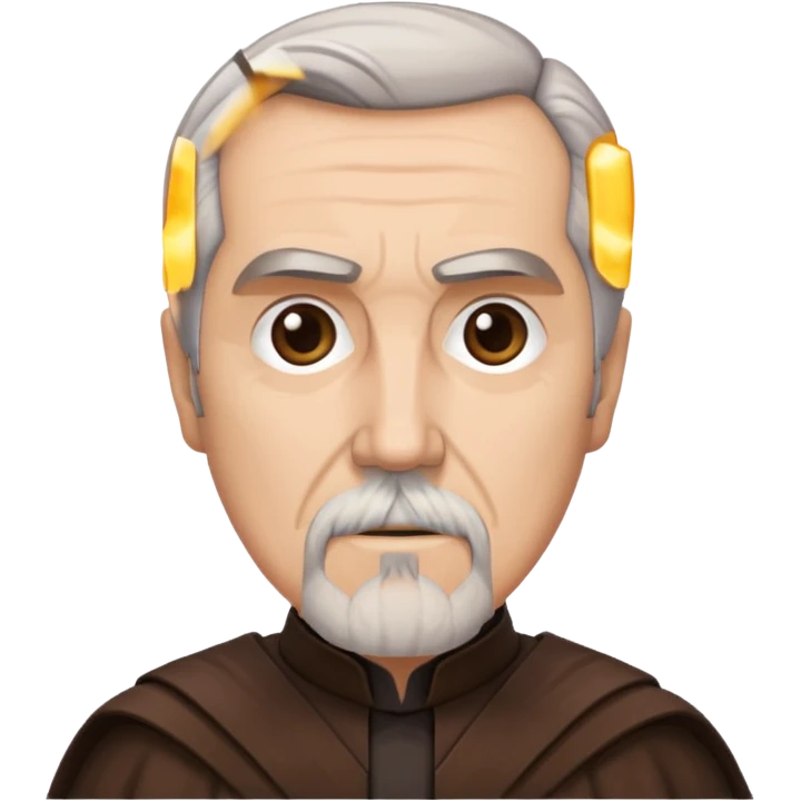 Cout dooku star wars emoji stile emoji