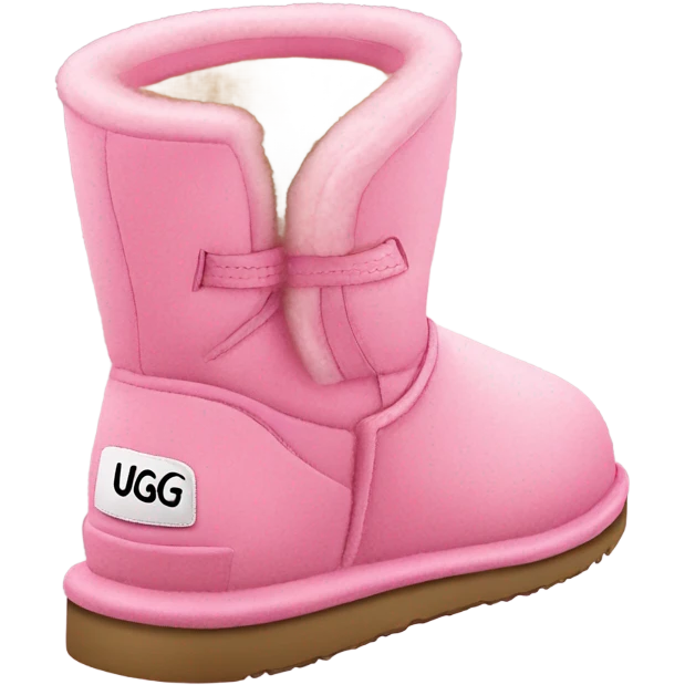 Pink Ugg’s  emoji