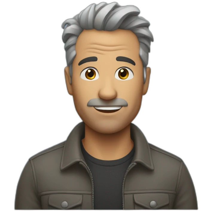 man who's also a tornado emoji