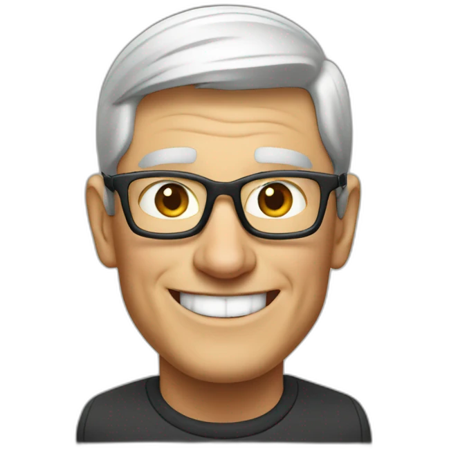 Tim cook celebrating emoji