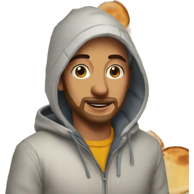 Winter pancake emoji