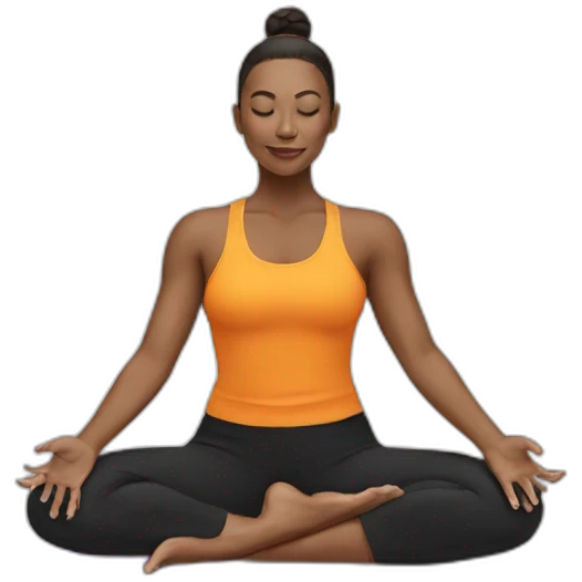 yoga unisex emoji