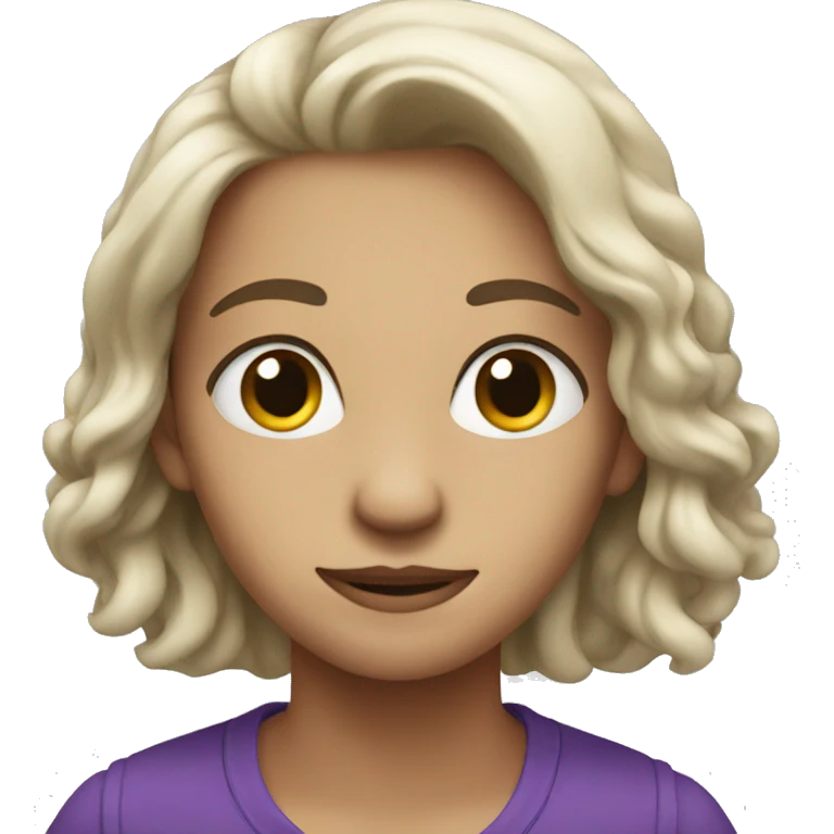 Purple emoji