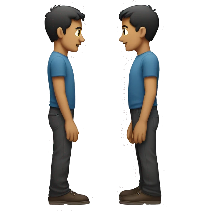 A person is standing forward. However, they only have one arm, as the other has been amputated  emoji
