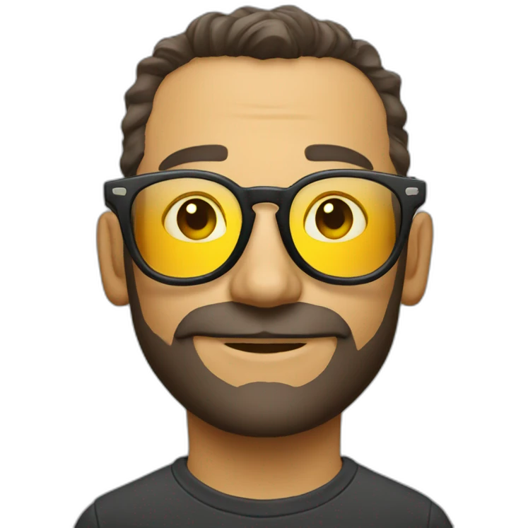 art director glasses emoji