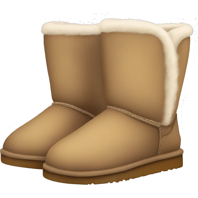 Cozy shoes uggs emoji