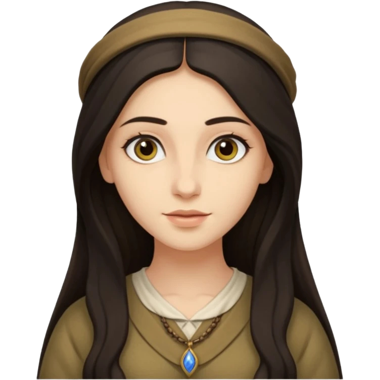 jewish women young ancient Judea, long hair modest emoji