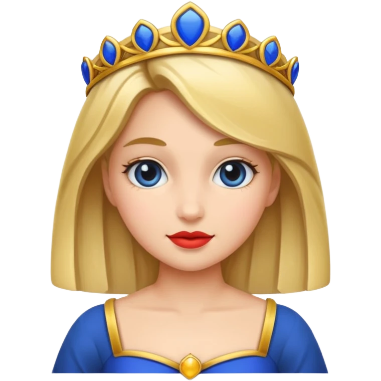 very fancy girl european emoji