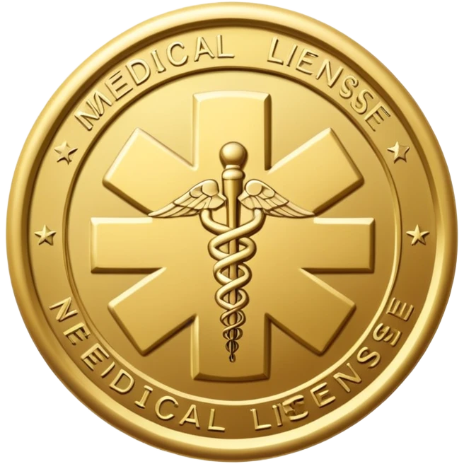 medical license of kazakhstan emoji