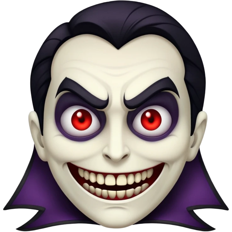 evil face emoji