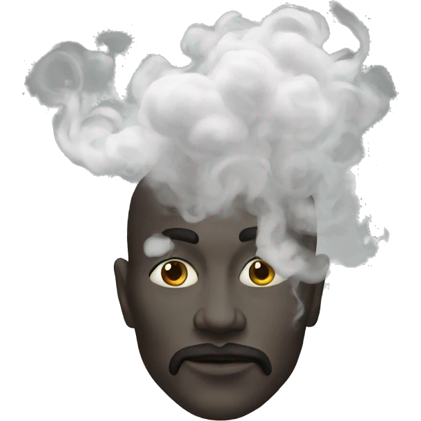 Smoke god emoji