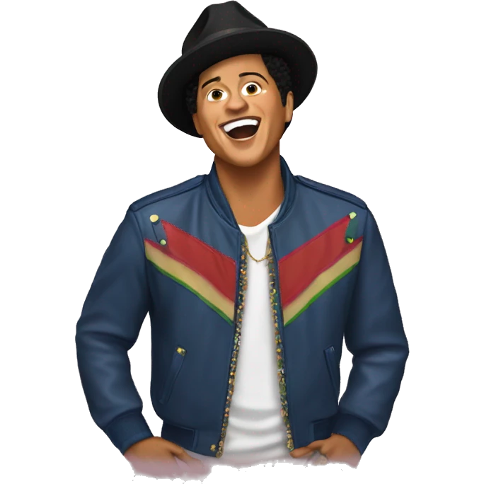 Bruno mars singing emoji