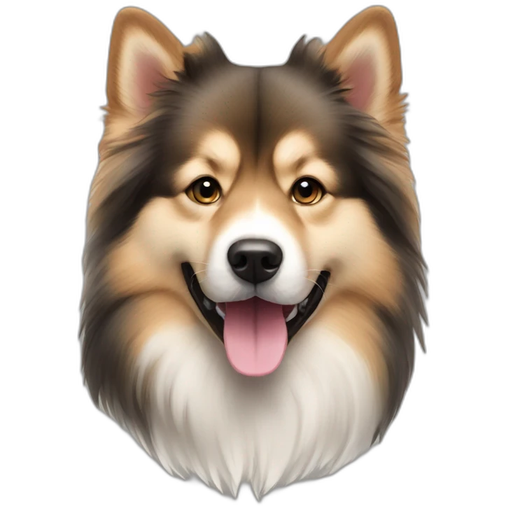 dog svensk lapphund emoji