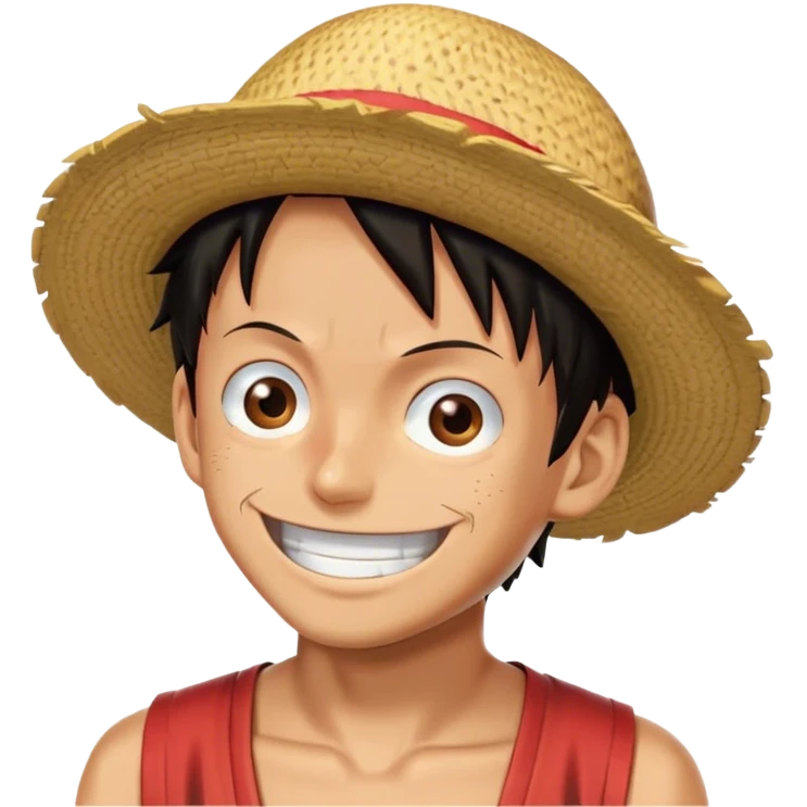 Luffy de One Piece emoji