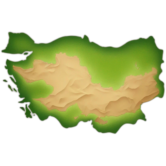 map of turkey emoji