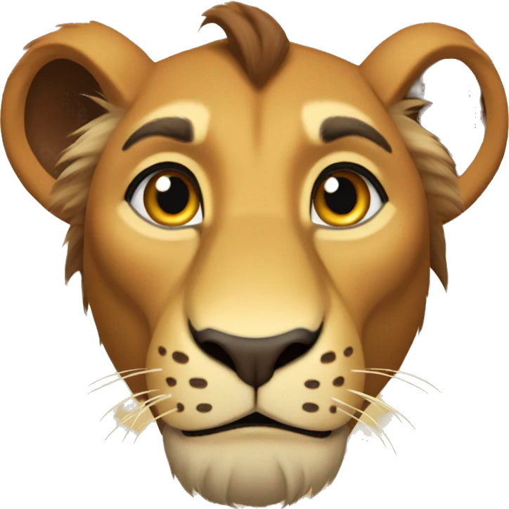 The lion king emoji