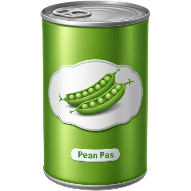 green peas can emoji