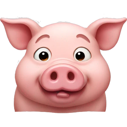 pig with hands emoji