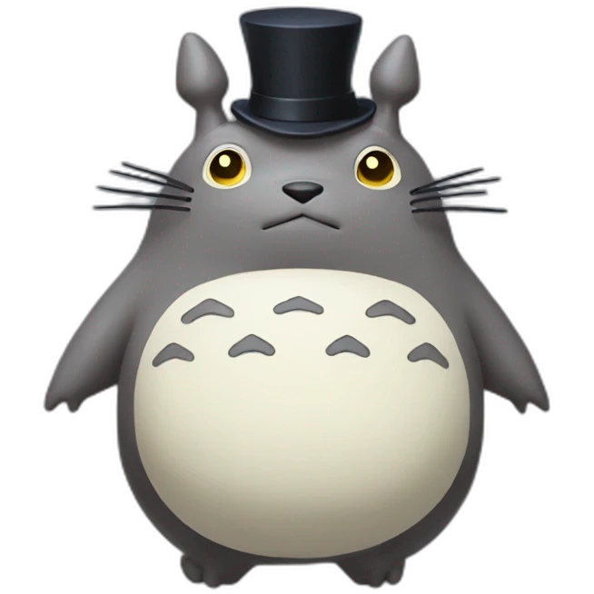 Totoro magician emoji