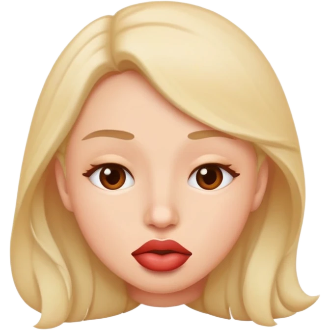 lip bite emoji
