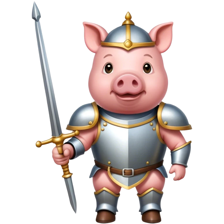 pig in armor emoji