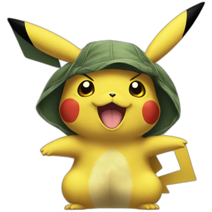 Pikachu pokemon emoji