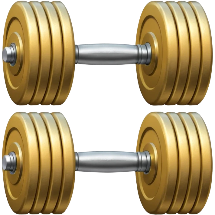1 dumbbell emoji